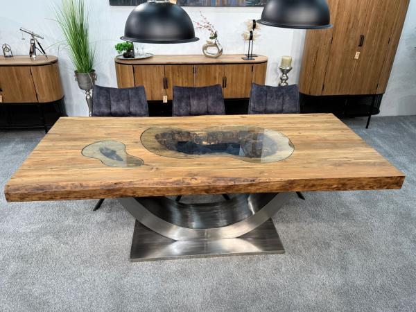 Esstisch  Massivholztisch Deep Island