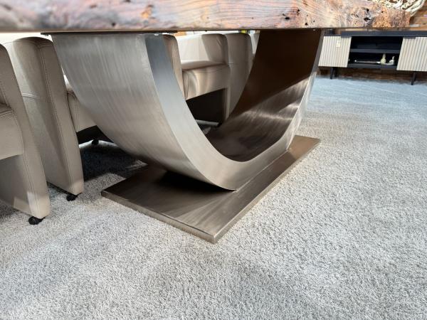 Esszimmertisch-Deep-Island-300-110-cm-mit-Halbmondgestell