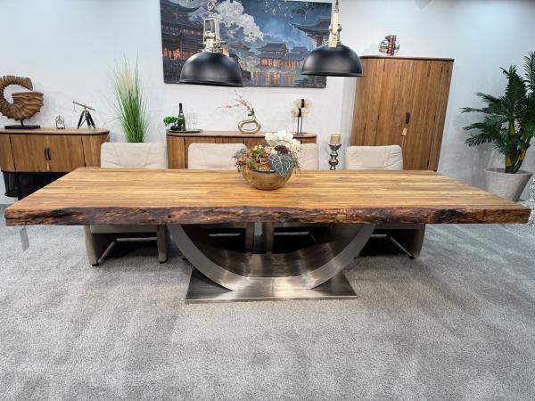 Esszimmertisch-Deep-Island-300-110-cm-mit-Halbmondgestell