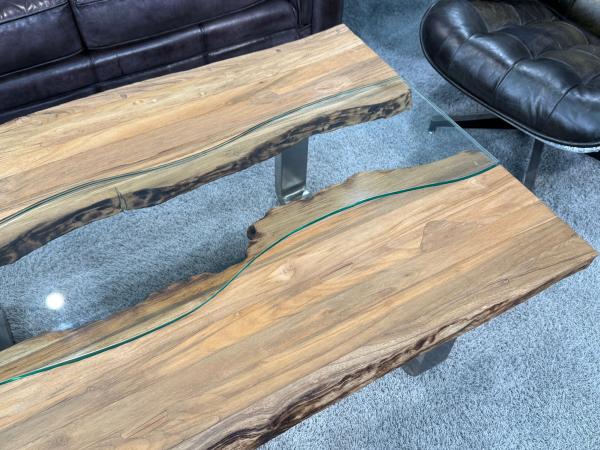 Echtholz Wohnzimmertisch Old Elements 120 x 80 cm