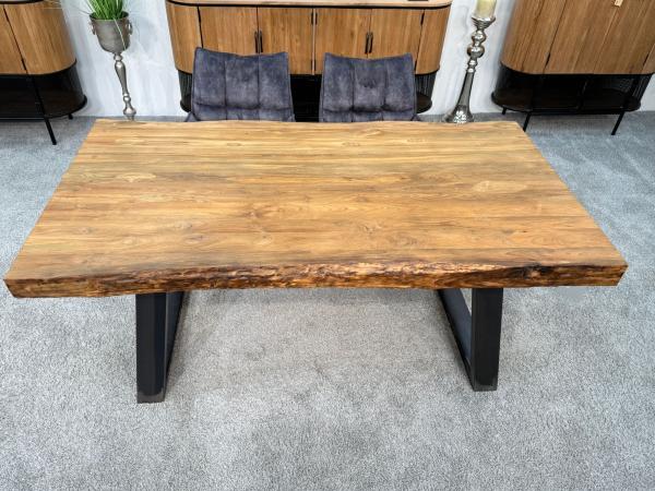 Esstisch aus Massivholz für 6 Personen 180 cm