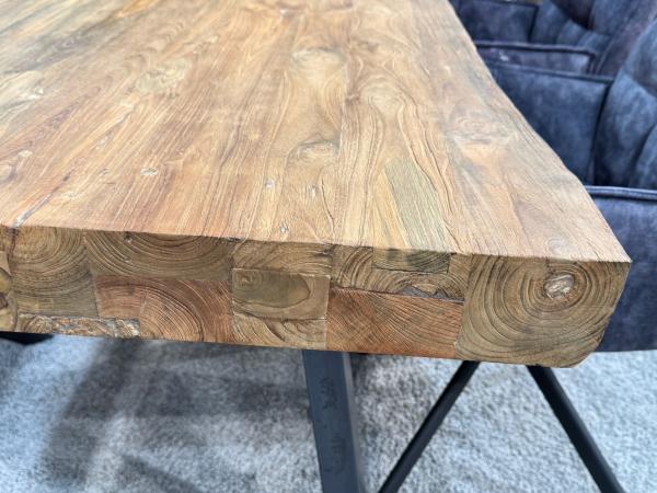 Esstisch aus Massivholz für 6 Personen 180 cm