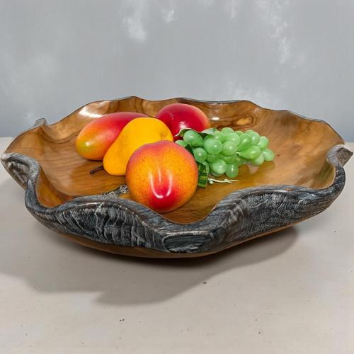 Dekoschale aus Holz GINA