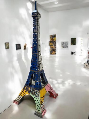 Dekoration aus Alteisen Eiffelturm