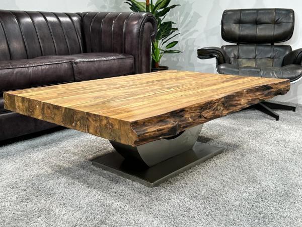 Wohnzimmertisch auf Wunschmaß Deep Island eckig ohne Glas