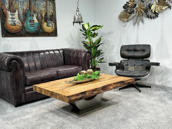 Wohnzimmertisch auf Wunschmaß Deep Island eckig ohne Glas