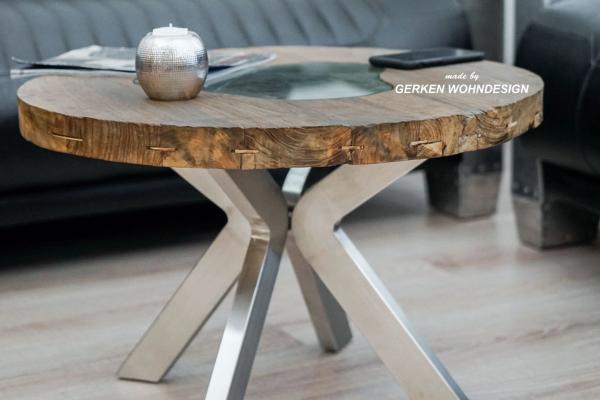 Runder Couchtisch Eternia Holz