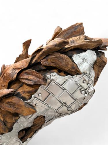 Aussergewoehnliche deko holzskulptur pferdekopf