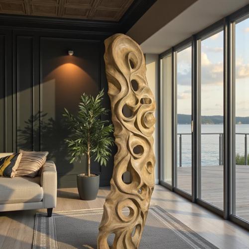 Grossdekoration Aufsteller Baumstamm 250 cm