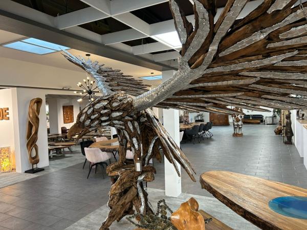 Dekoration aus Holz Adler 500 cm
