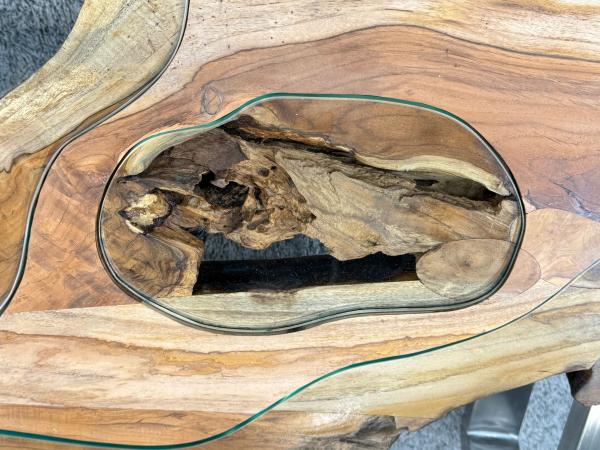 Couchtisch aus Teakholz Natural Landscape