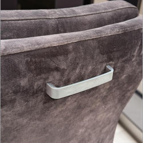 Design Esszimmerstuhl Sessel Granada samt grau