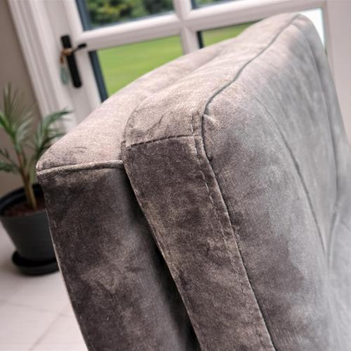 Design Esszimmerstuhl Sessel Granada samt grau