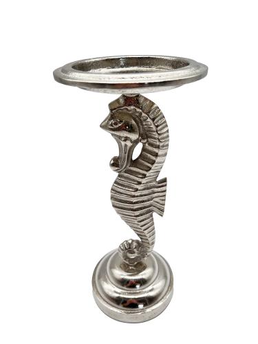 Edler Design Kerzenständer aus Nickel
