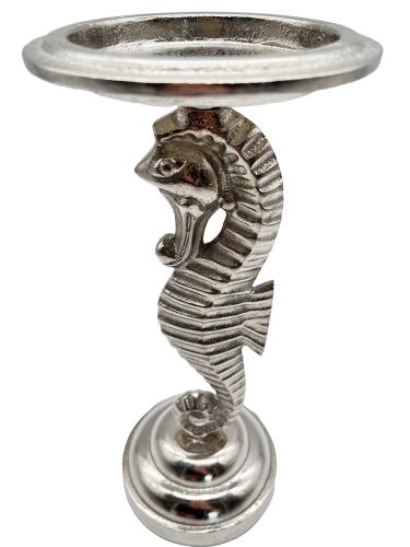 Design Kerzenständer aus Nickel "Seepferdchen"