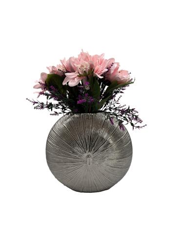 Design Vase aus Nickel