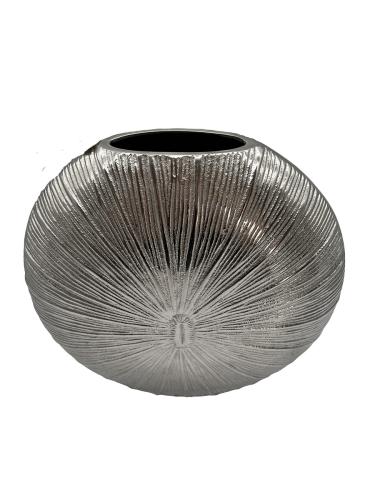 Design Vase aus Nickel
