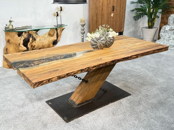 Konferenztisch Baumscheibe Baumstamm