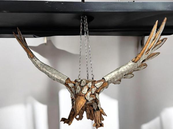Einmalige Holzdeko Skulptur / Dekofigur "Eagle"