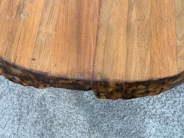 Nierentisch/Couchtisch "Fjord" aus Holz