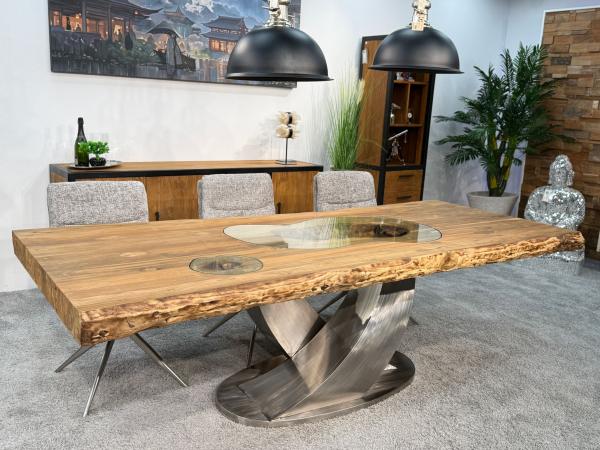Esstisch  Massivholztisch Deep Island