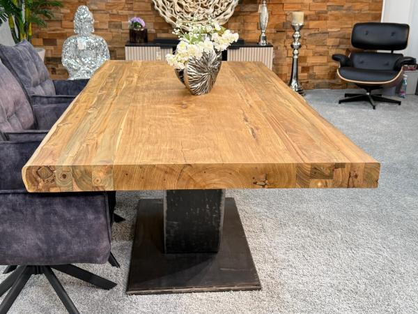 Esszimmertisch "Essence" mit 200 x 100 x 77 cm Plattenstärke 8 cm