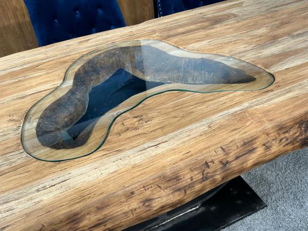 Massivholztisch Deep Island aus Altholz