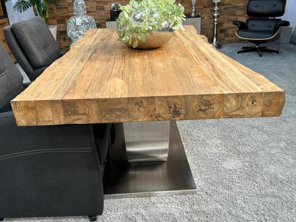 Esstisch aus Massivholz für 6 Personen 180 cm