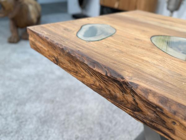 Esstisch aus Massivholz für 6 Personen 180 cm