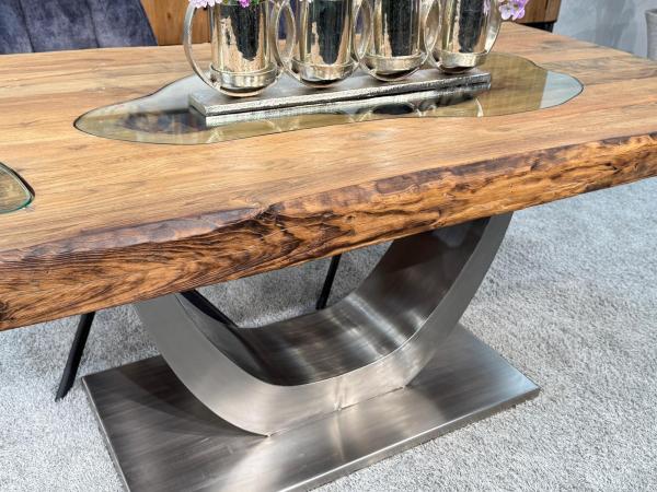 Esstisch aus Massivholz für 6 Personen 180 cm