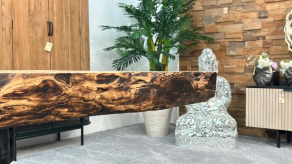 Esstisch für 6 Personen "Deep Island" ca. 180 x 90 x 78 cm aus recyceltem Holz