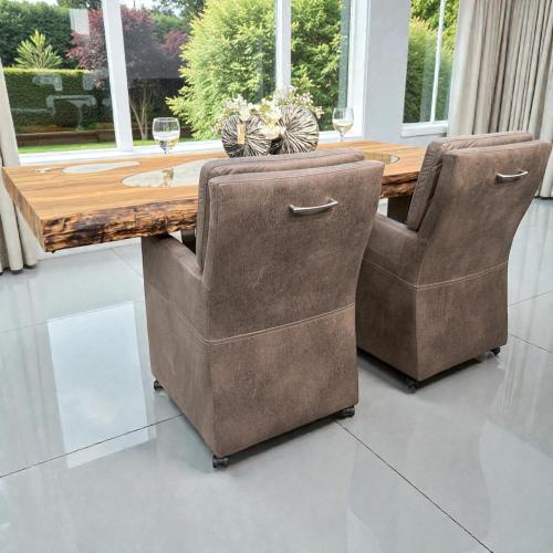 Esszimmerstuhl Granada braun