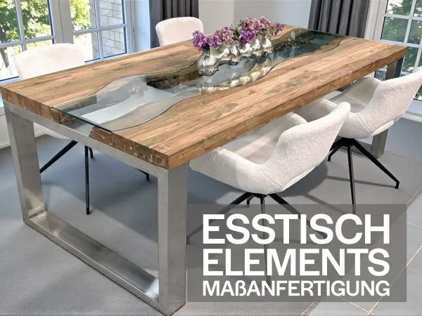 Unikat Esstisch aus Maß Elements
