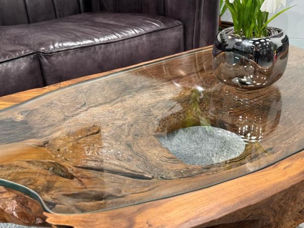 Couchtisch unikat wohnzimmertisch exklusiv