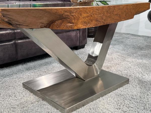 Couchtisch unikat wohnzimmertisch exklusiv