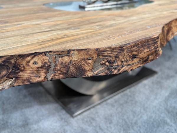 Außergewöhnlicher Esstisch aus Holz Fusion 300 x 140 cm