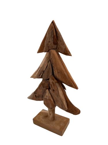 Handgeschnitzte Dekoration aus Holz "Tanne L"