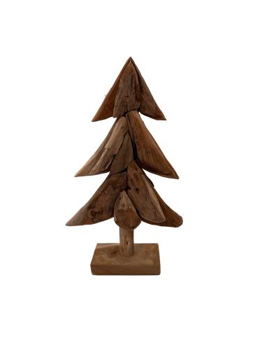 Handgeschnitzte Dekoration aus Holz "Tanne L"