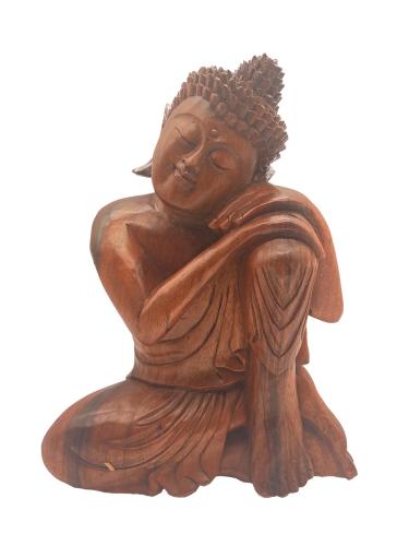 Handgeschnitzte Design Deko-Skulptur Buddha L