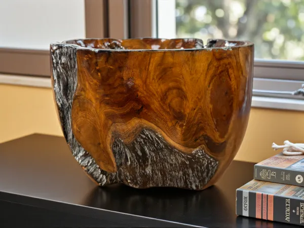 Holzschale AURELIA, ca. 25 cm breit, 18 cm hoch, Gr. M