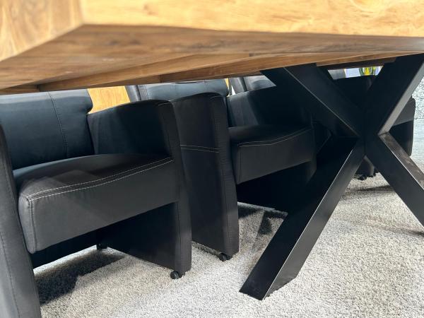 Esstisch mit Baumkante Atlanta 300 cm
