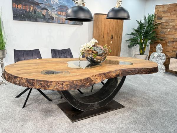 Esstisch aus Massivholz Fusion 250 cm