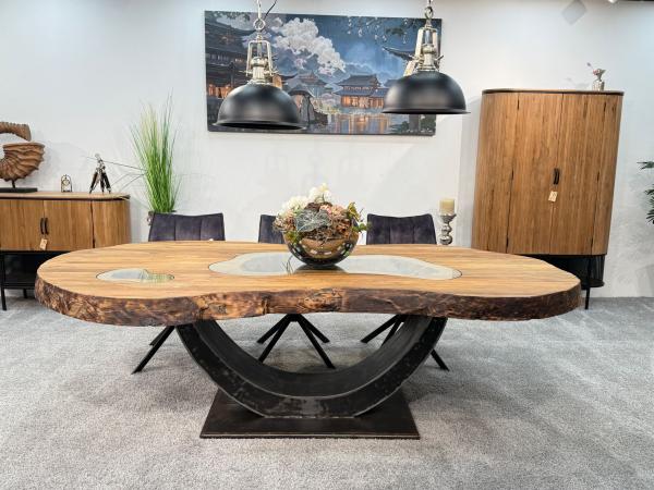 Esstisch aus Massivholz Fusion 250 cm