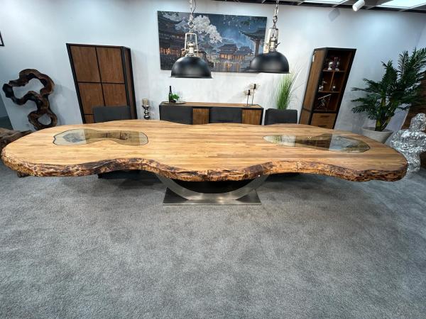 Konferenztisch-Deep-Island-aus Holz