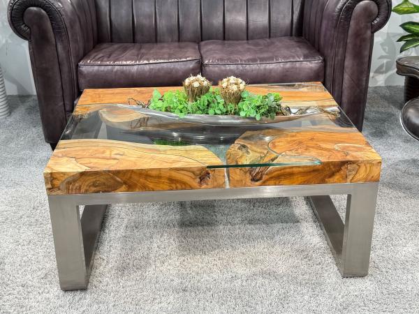 Couchtisch aus Holz Natural Landscape 100cm