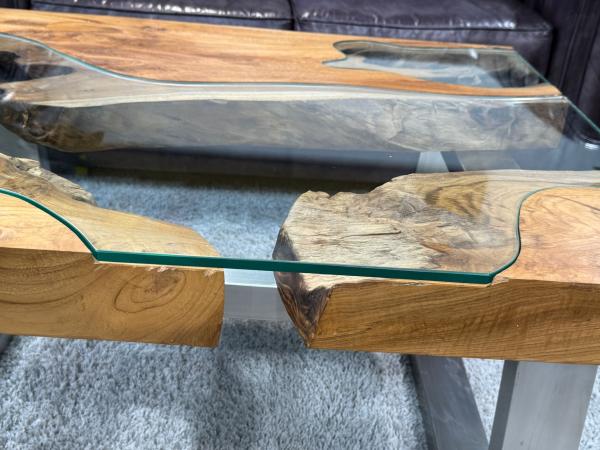Couchtisch aus Holz Elements 100-80cm