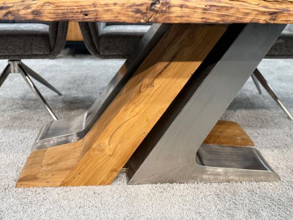 Deep Island - Moderner Esstisch aus Holz 220 cm lang