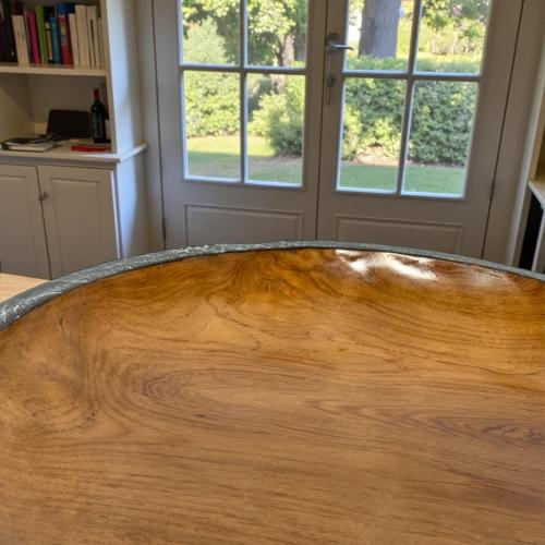 Obstschale teakholz lara tischdeko