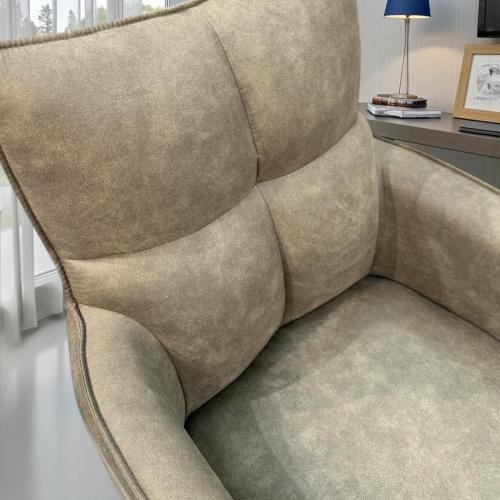 Esszimmerstuhl drehbar olive