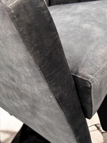 Design Esszimmerstuhl Sessel Granada samt grau
